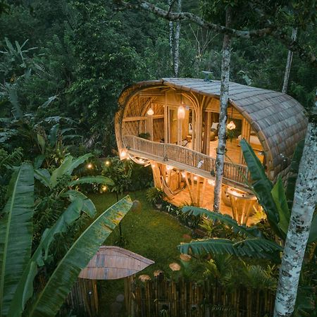 Alamvaya Bali Bamboo House Villa Sidemen  Eksteriør bilde