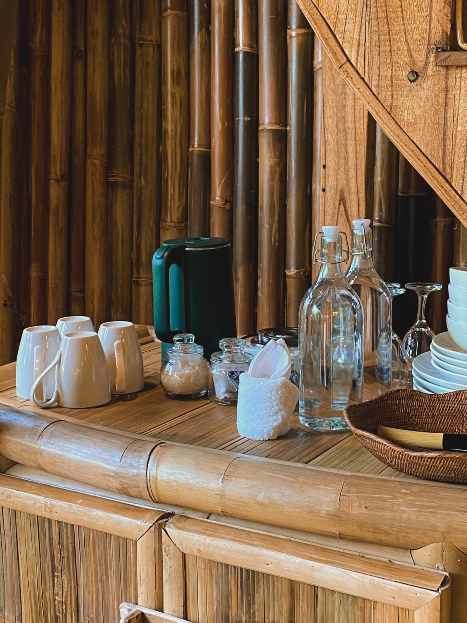 Alamvaya Bali Bamboo House Villa Sidemen  Eksteriør bilde