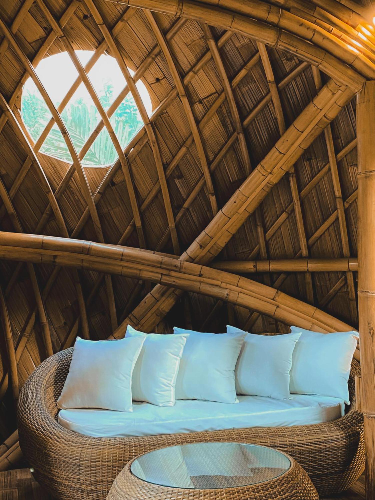Alamvaya Bali Bamboo House Villa Sidemen  Eksteriør bilde