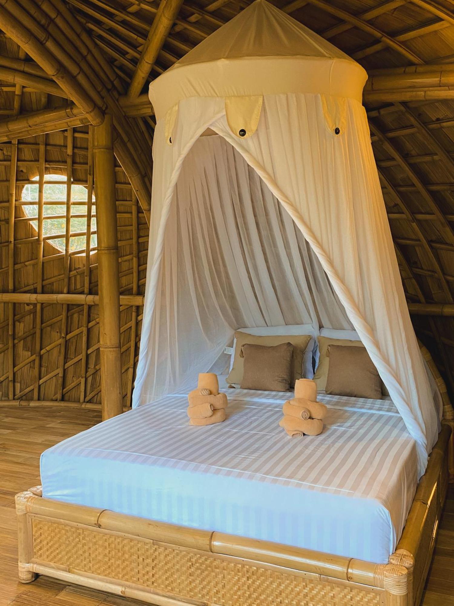 Alamvaya Bali Bamboo House Villa Sidemen  Eksteriør bilde