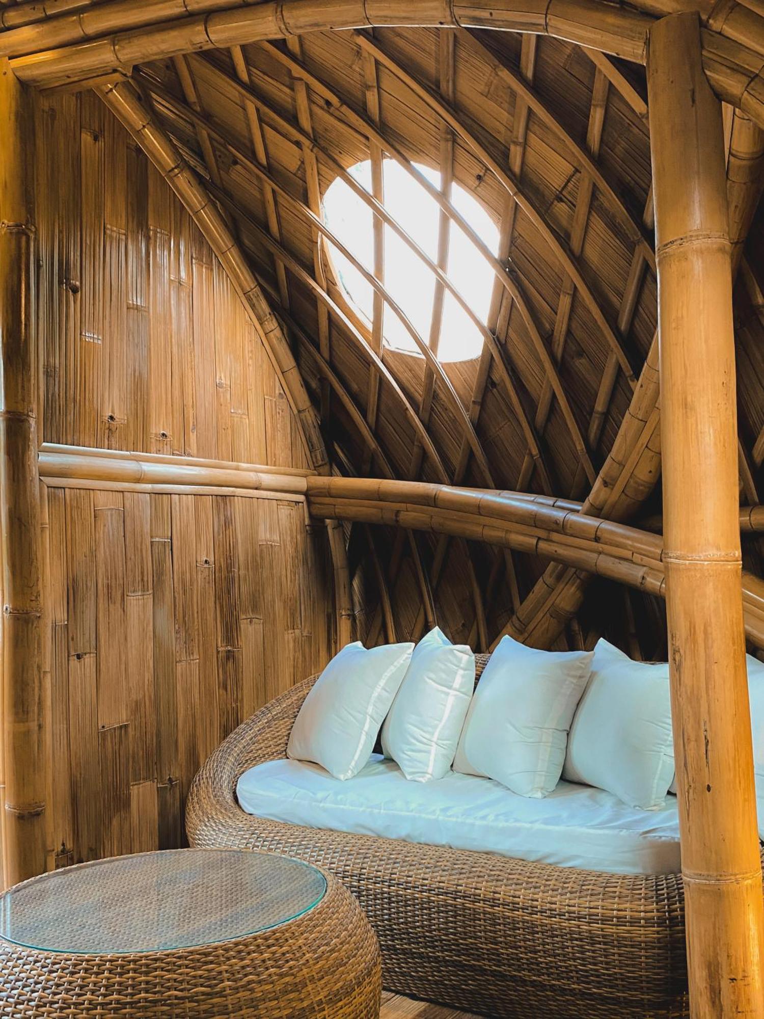Alamvaya Bali Bamboo House Villa Sidemen  Eksteriør bilde