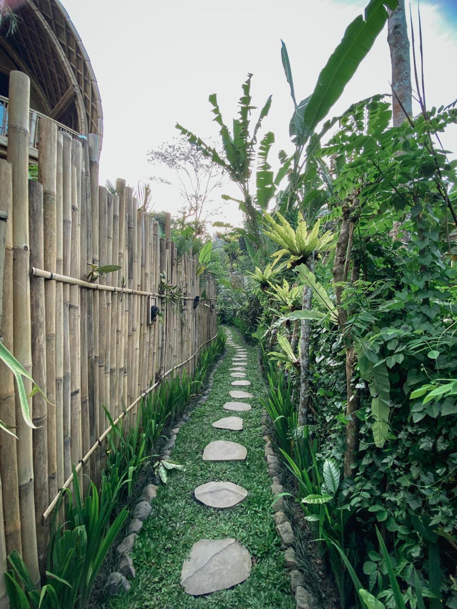 Alamvaya Bali Bamboo House Villa Sidemen  Eksteriør bilde