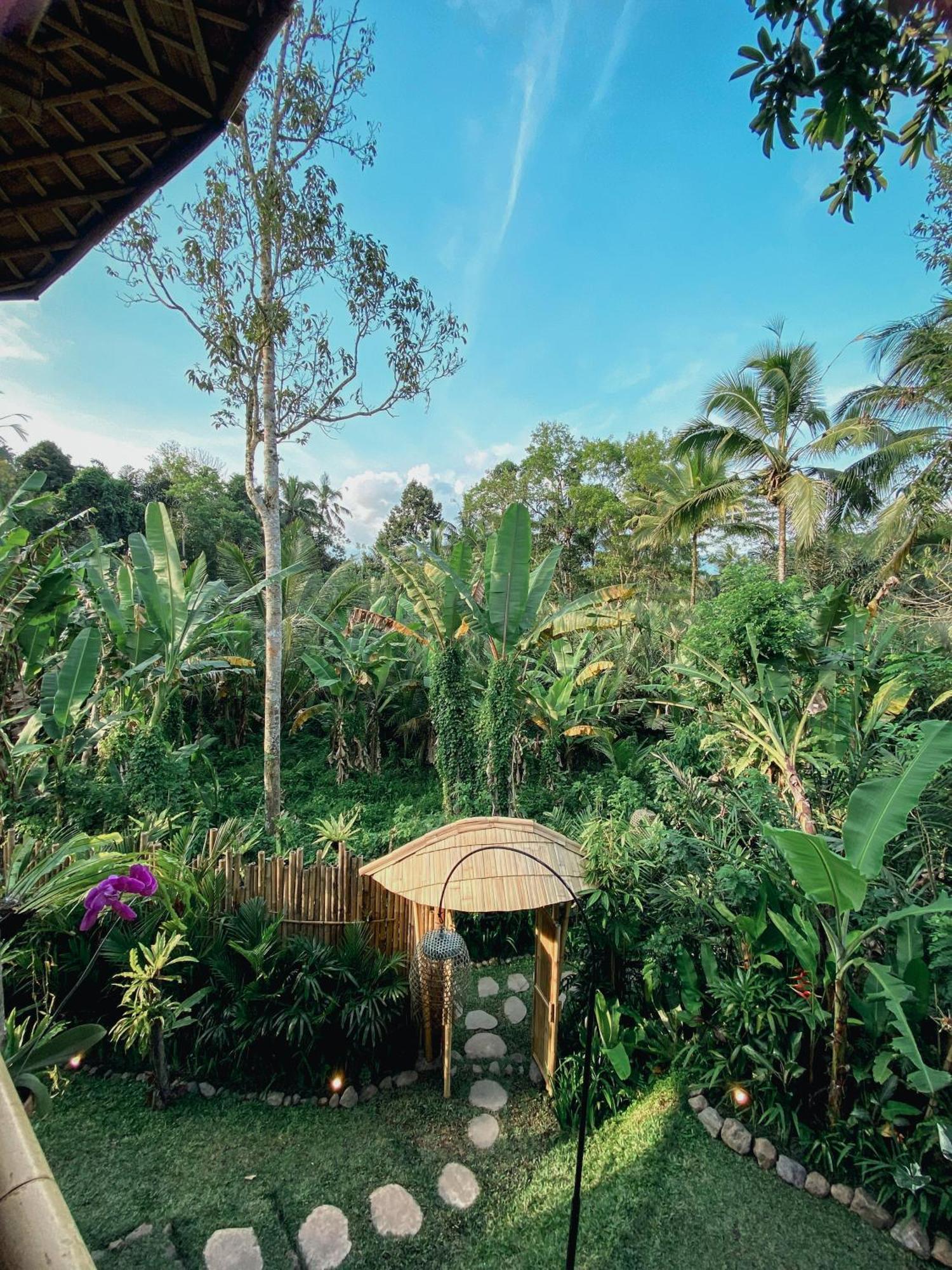 Alamvaya Bali Bamboo House Villa Sidemen  Eksteriør bilde