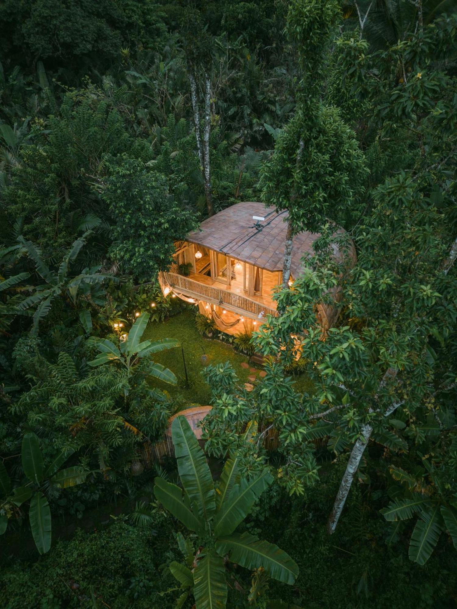 Alamvaya Bali Bamboo House Villa Sidemen  Eksteriør bilde
