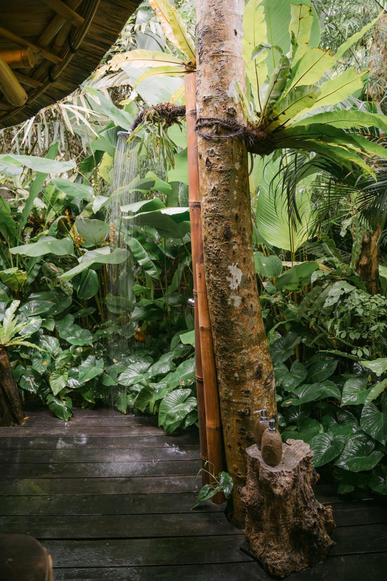 Alamvaya Bali Bamboo House Villa Sidemen  Eksteriør bilde