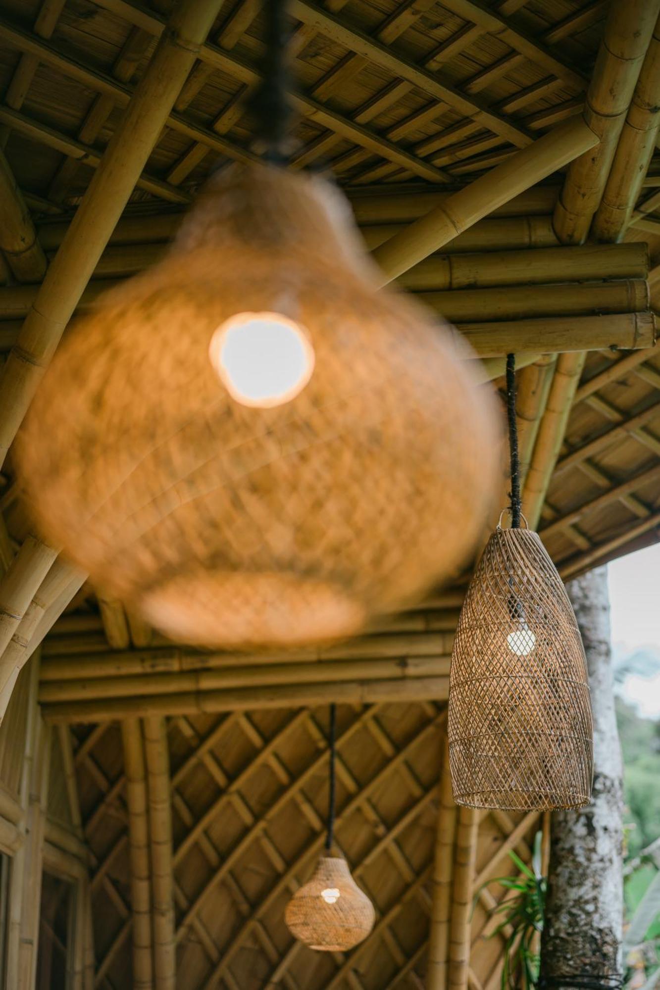 Alamvaya Bali Bamboo House Villa Sidemen  Eksteriør bilde