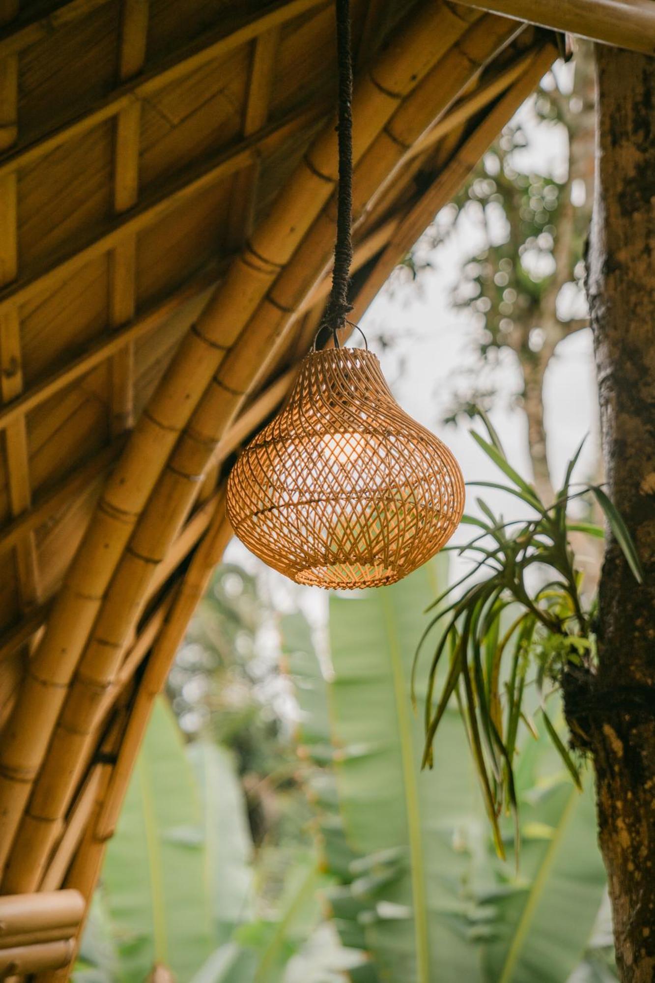 Alamvaya Bali Bamboo House Villa Sidemen  Eksteriør bilde