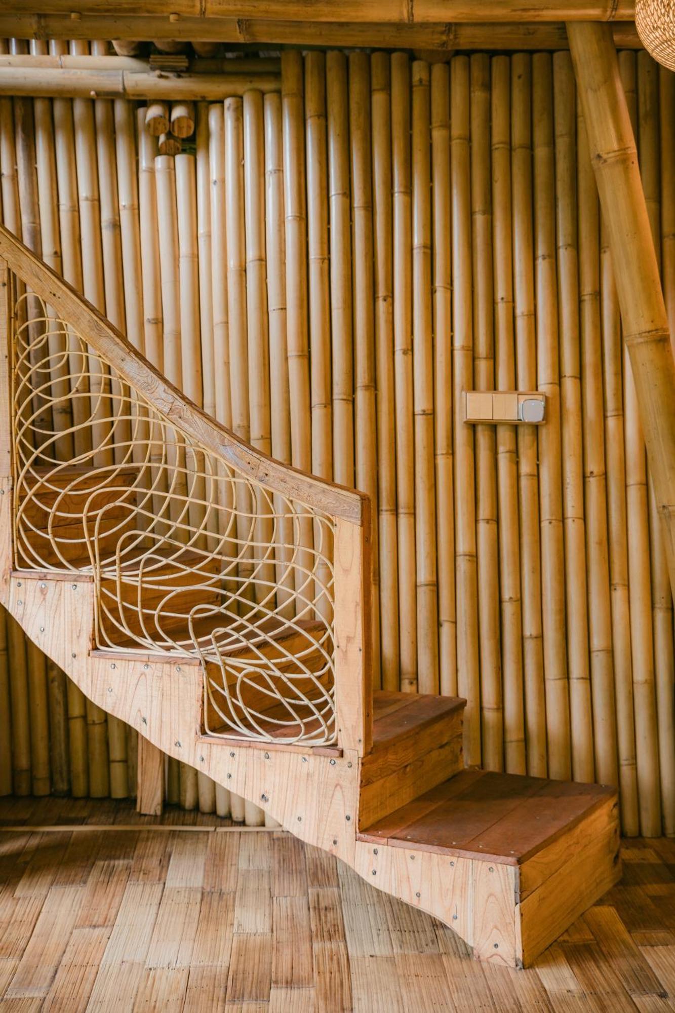 Alamvaya Bali Bamboo House Villa Sidemen  Eksteriør bilde