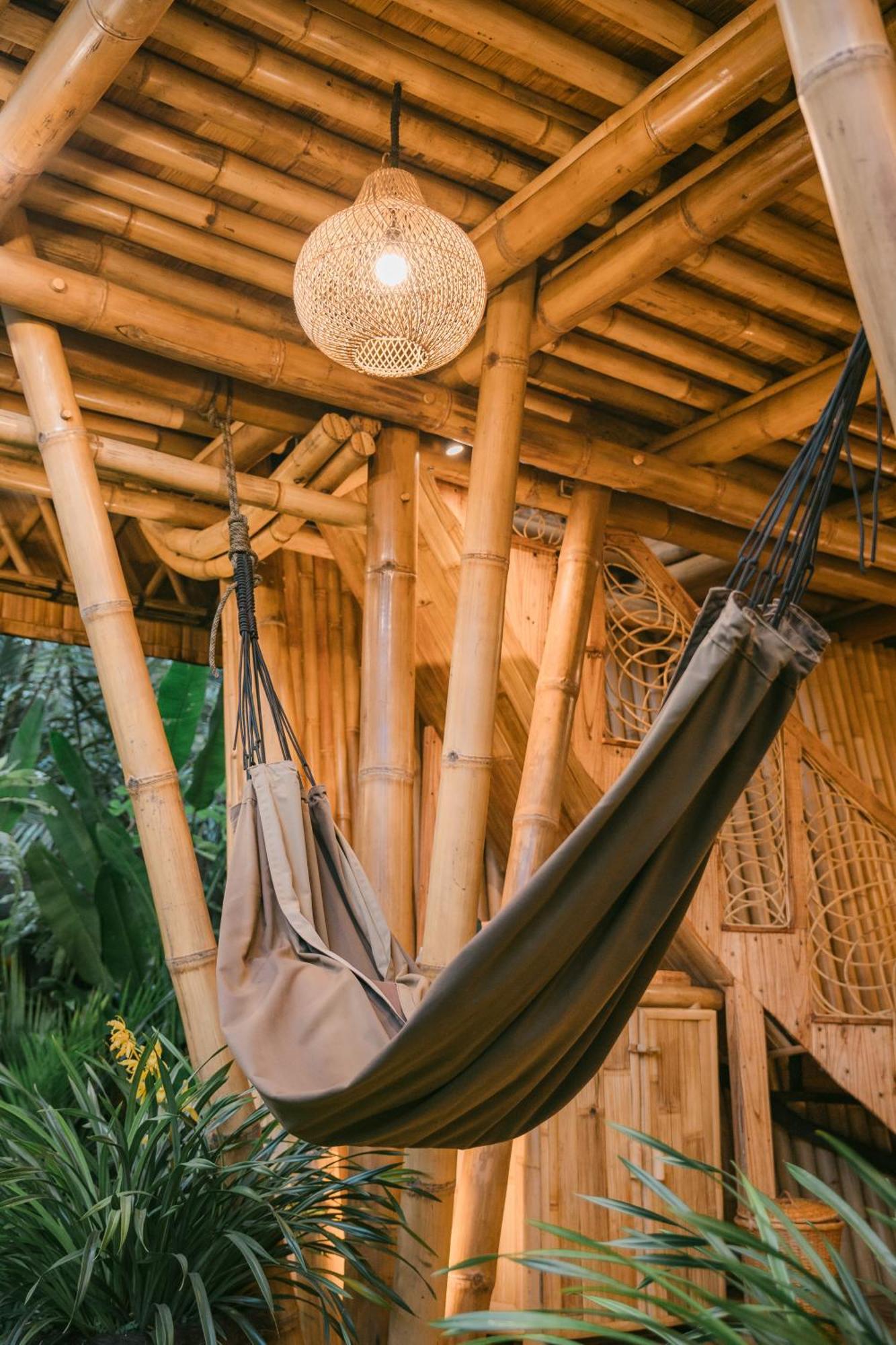 Alamvaya Bali Bamboo House Villa Sidemen  Eksteriør bilde